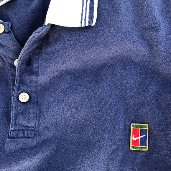 vintage nike tennis polo